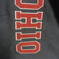 Embroidered glitter Ohio stadium blanket 50x60